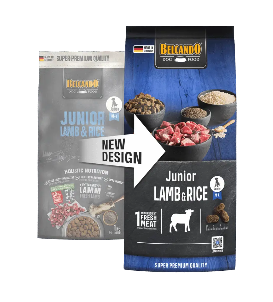 Belcando Junior Lamb & Rice Nouveau Packaging