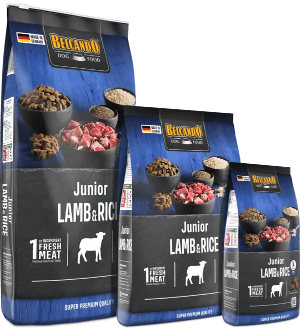 Belcando Junior Lamb & Rice Nouveau Packaging Trio