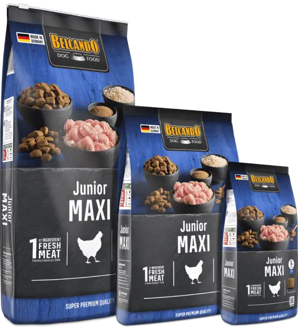 Belcando Junior Maxi Nouveau Packaging Trio