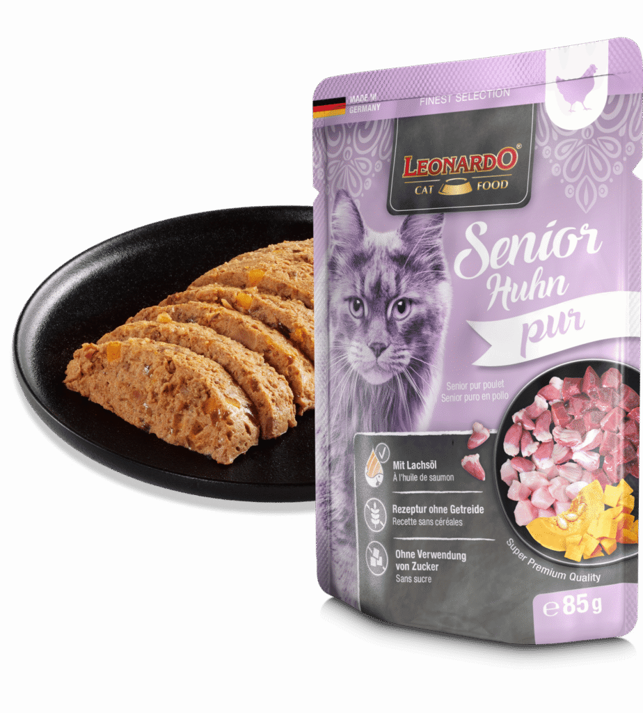 Leonardo Sachet fraicheur Senior Poulet viande 85 gr