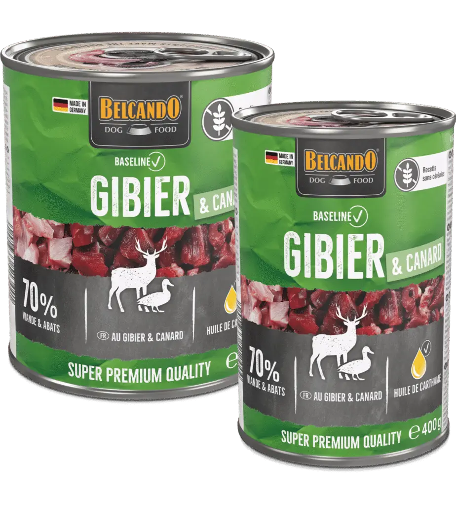 Baseline gibier & canard 400 et 800 gr