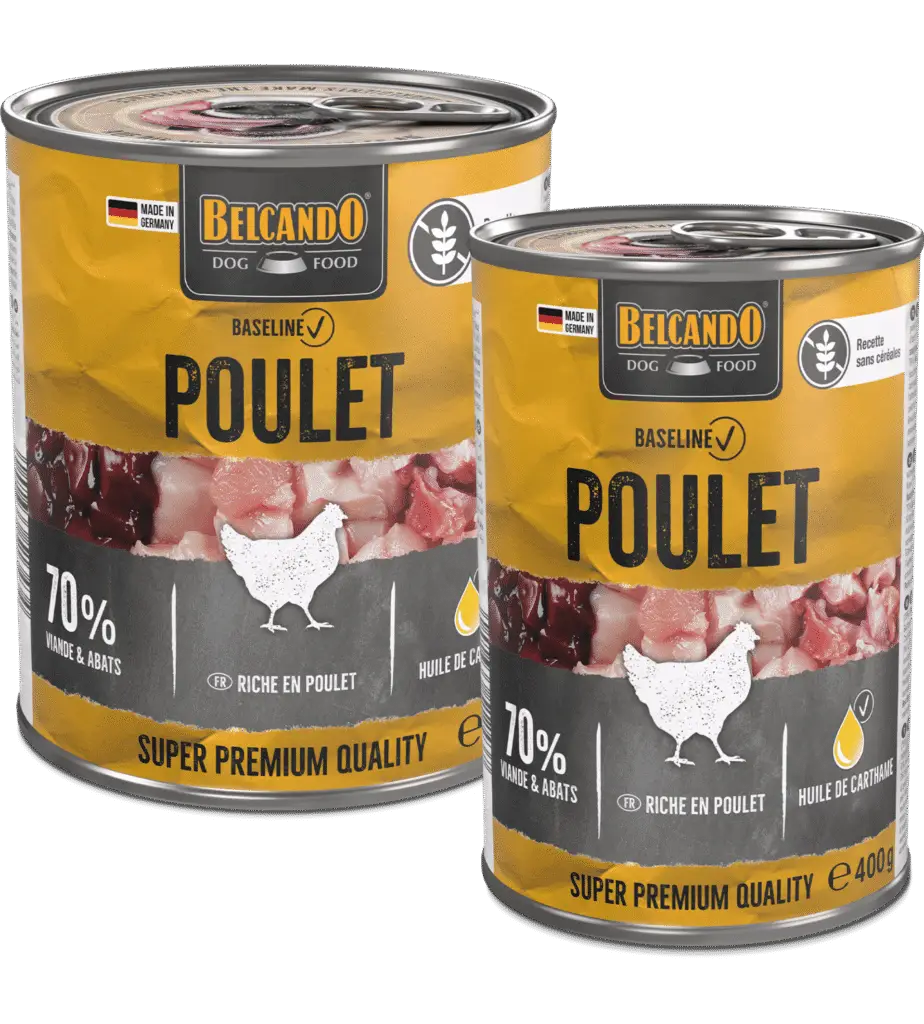 Baseline poulet 400 et 800 gr