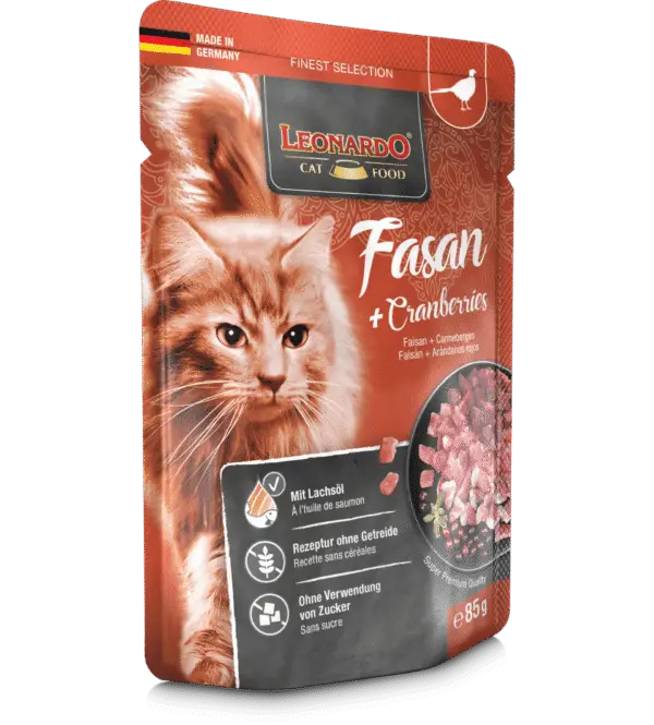 Leonardo Sachet fraicheur Faisan + Canneberges 85 gr