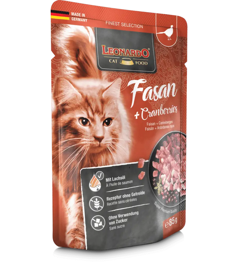 Leonardo Sachet fraicheur Faisan + Canneberges 85 gr