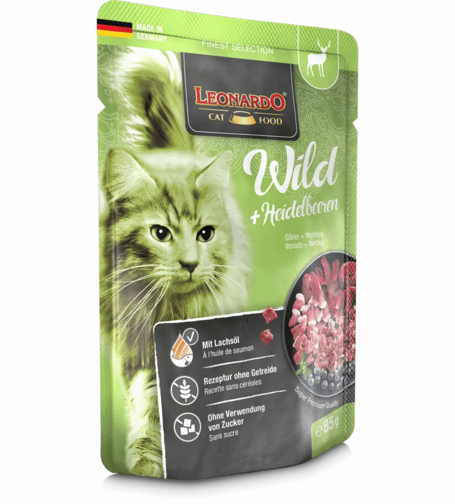 Leonardo Sachet fraicheur Gibier + Myrtilles 85 gr