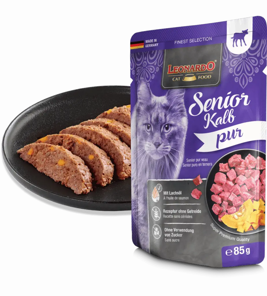 Leonardo Sachet fraicheur Senior veau viande 85 gr