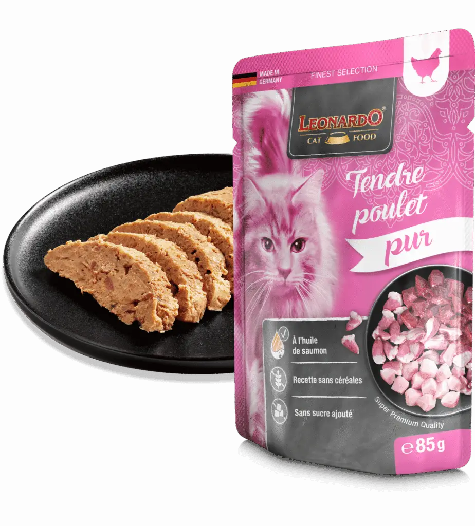 Leonardo Sachet fraicheur Poulet viande 85 gr (1)