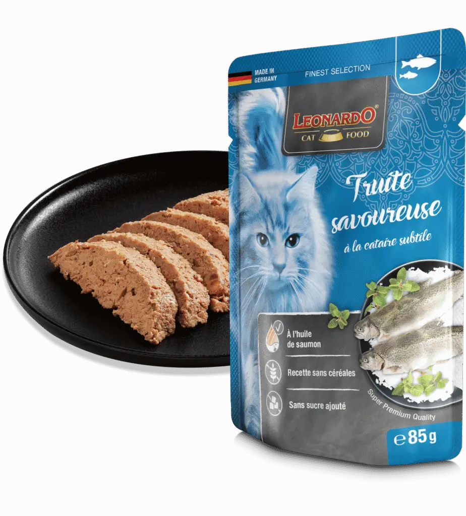 Leonardo Sachet fraicheur Truite viande 85 gr