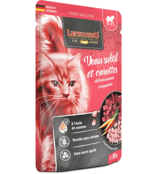 Leonardo Sachet fraicheur veau 85 gr