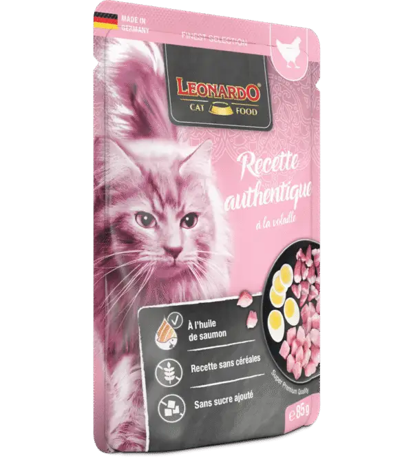 Leonardo Sachet fraicheur volaille & œufs 85 gr