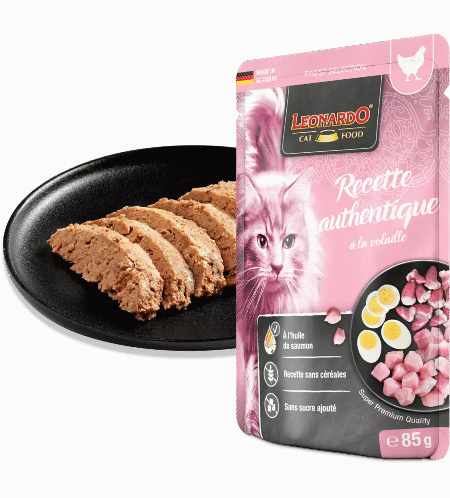 Leonardo Sachet fraicheur volaille & œufs viande 85 gr
