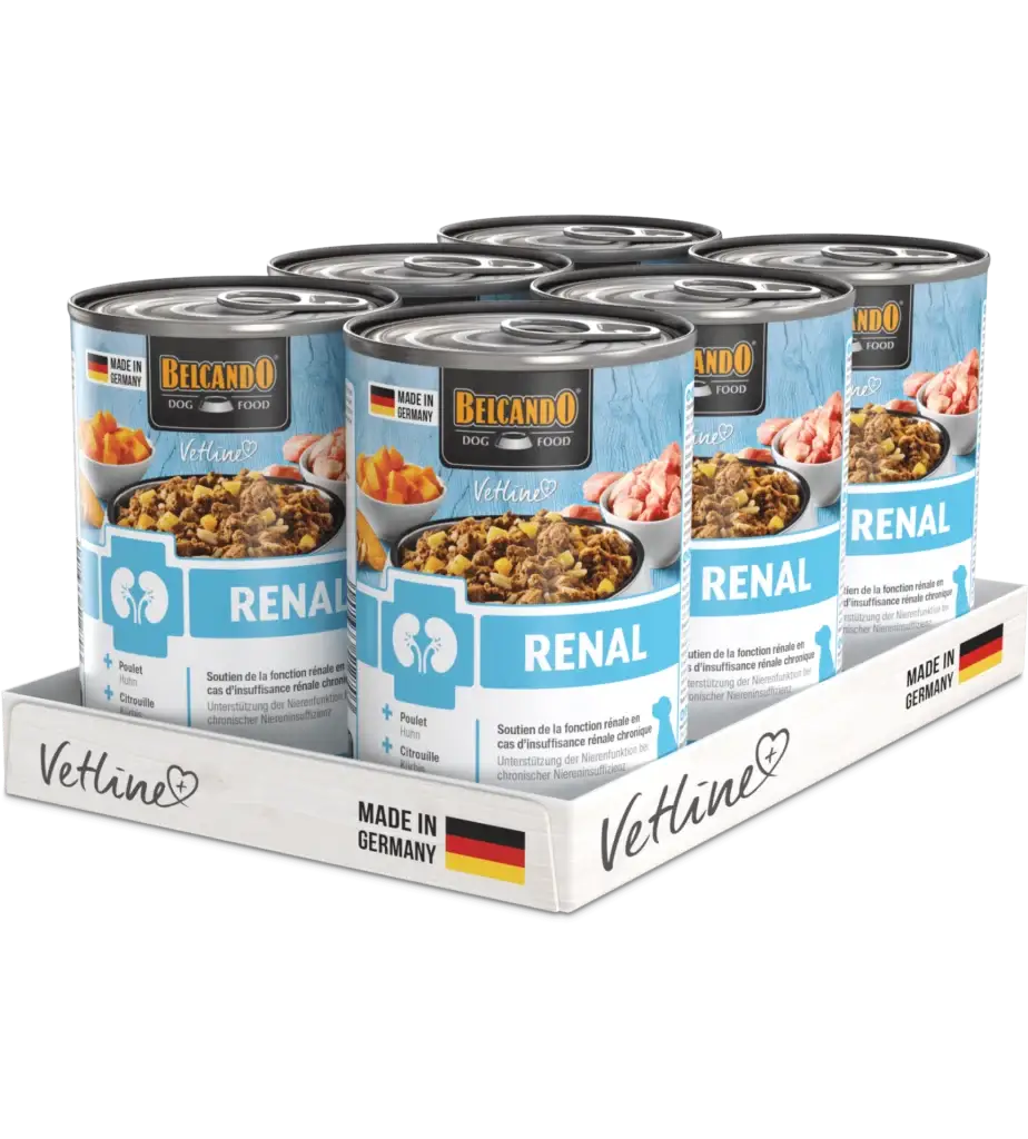 Belcando-Vet_Line-Weight-Renal-Boîte-Humide-Plateau-400-gr
