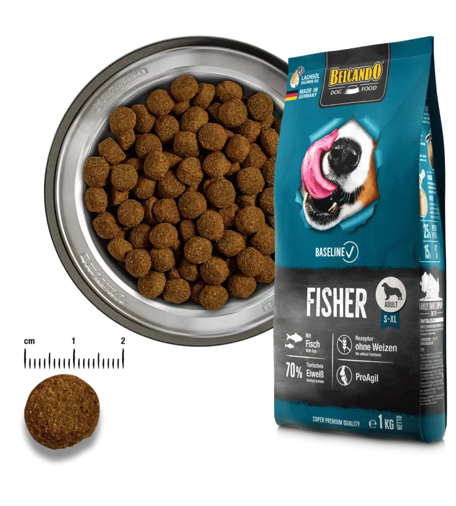 Belcando Baseline Fisher - Taille Croquettes