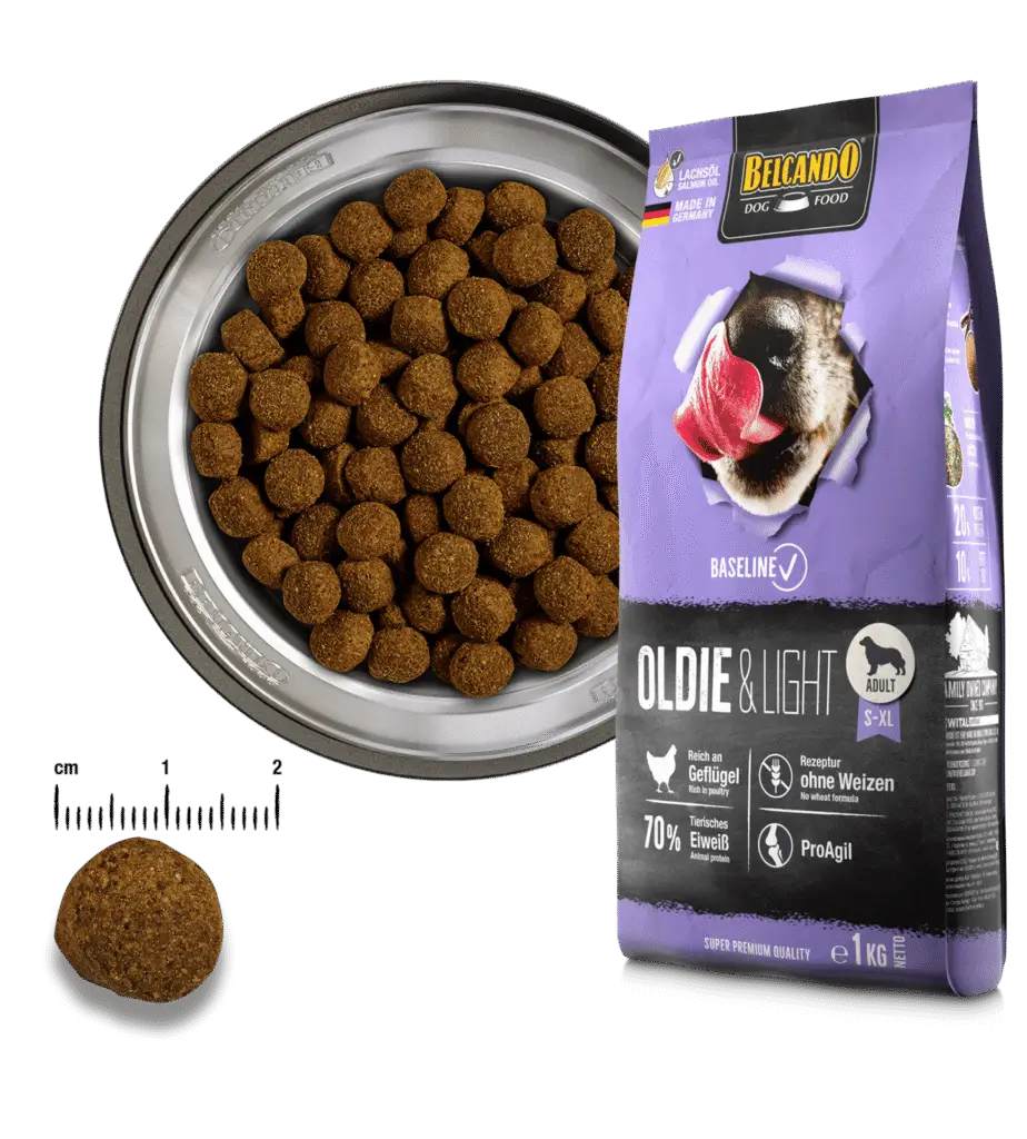 Belcando Baseline Oldie & Light - Taille Croquettes