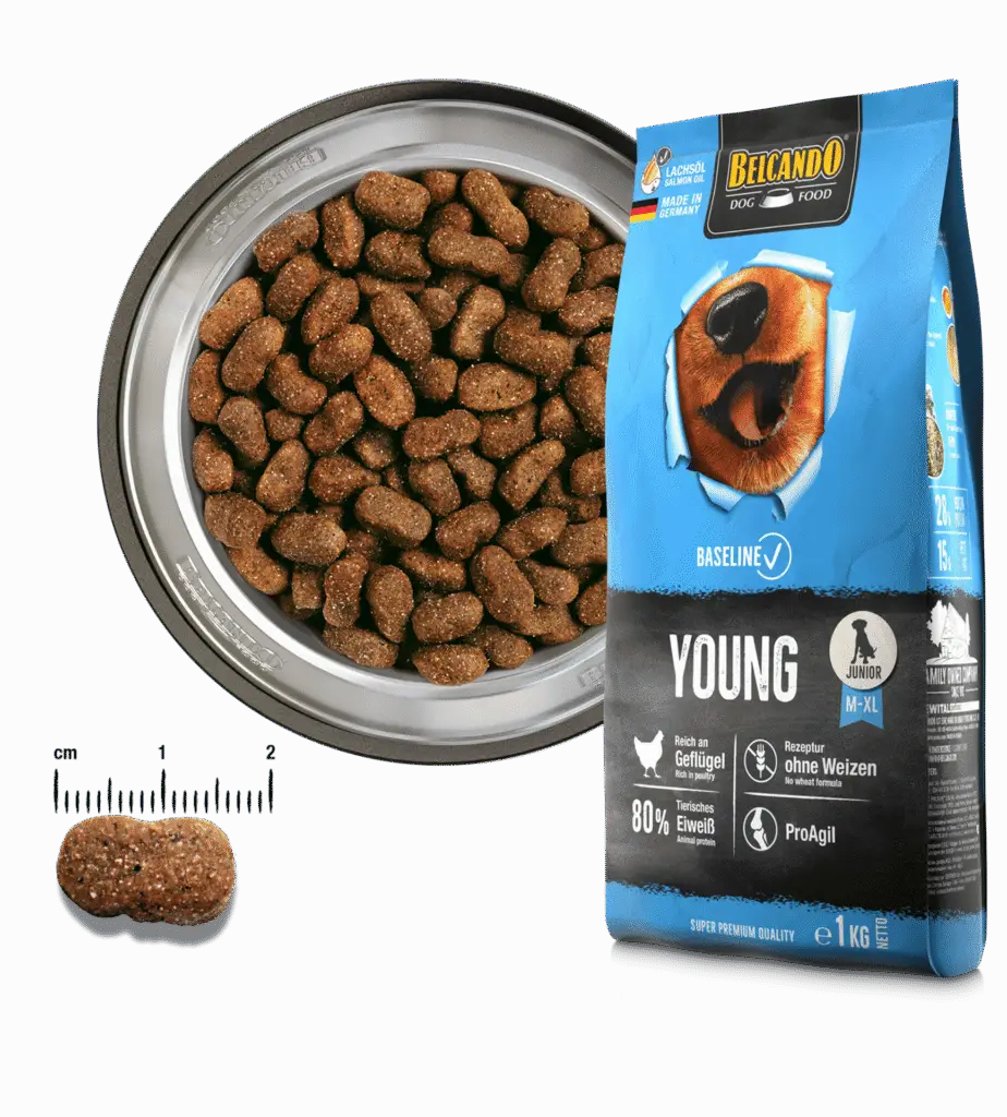 Belcando Baseline Young - Taille Croquettes